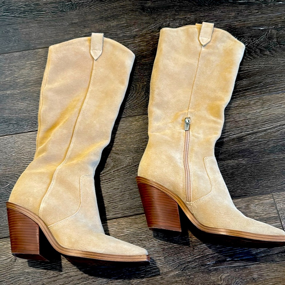 Vince Camino Suede Western Boot